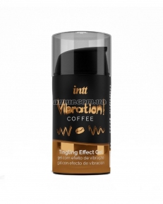 Рідкий вібратор Intt Vibration Coffee, 15 мл, густий гель