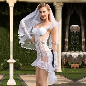 Эротический костюм невесты 
