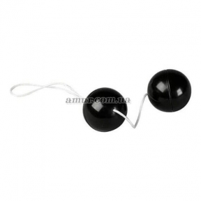 Вагінальні кульки «PVC Duotone Balls», чорні