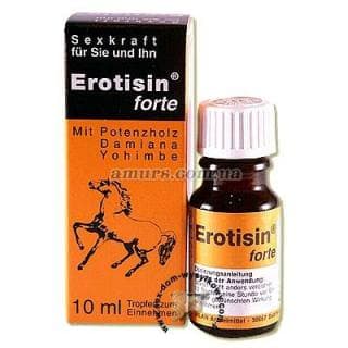 Капли для повышения либидо «Erotisin fluid forte» 10 мл