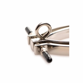 Затискач для статевих губ Master Series: Pussy Tugger Adjustable Vagina Clamp with Chain 3