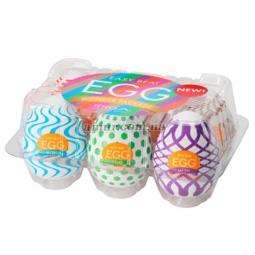 Набор яиц-мастурбаторов Tenga Egg Wonder Pack (6 яиц) 1