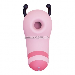 Вакуумный стимулятор на палец с микротоками CuteVibe Beebe, розовый 1