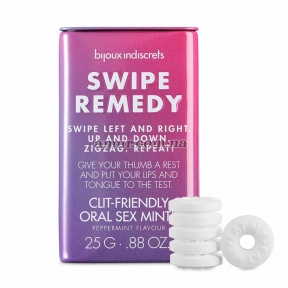 М'ятні цукерки Bijoux Indiscrets Swipe Remedy – clitherapy oral sex mints 2