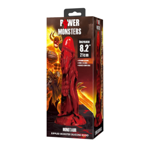 Фэнтезийный фаллоимитатор «Power Monsters Minotaur» 21 см 5