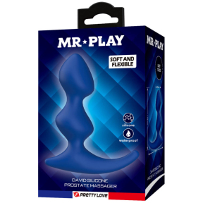 Силиконовая анальная пробка Mr. Play Ergonomic, 11,8 см 5