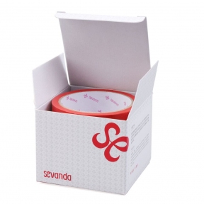 Скотч для бондажа LOCKINK SEVANDA Electrostatic Tape, красная, 16 м 2