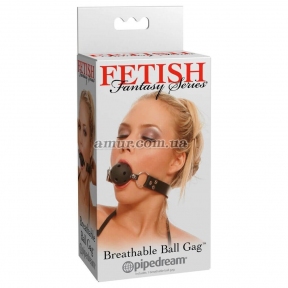 Черный кляп «Fetish Fantasy Ball Gag» 2