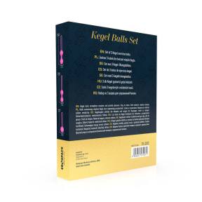 Вагинальные шарики Erospace Sweet Play Kegel Balls Set A12, розовые 5