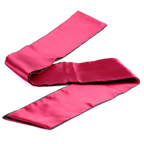 Маска Erospace Wild Play Satin Eye Mask C18, черный-малиновый 4