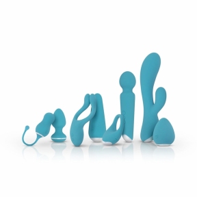 Универсальный вибратор для пар Cala Azul – Dani Couples Toy, 10 режимов 10
