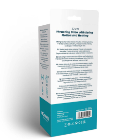 Реалистичный вибратор Erospace Natural Play Thrusting D6, 22 см, пульт ДУ 8
