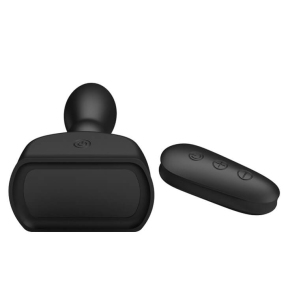 Анальная пробка Mr.Play Inflatable Anal Plug, вибрация и надувания, пульт ДУ 2