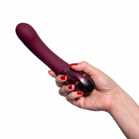 Вібратор для точок G Hot Octopuss KURVE, технологія високих та низьких частот, 2 двигуни, м'який наконечник 3