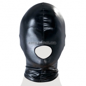Маска на голову с отверстием для рта «Bad Kitty Mask», черная 3