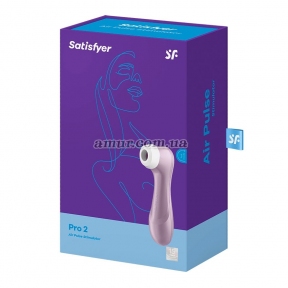 Вакуумный клиторальный стимулятор Satisfyer Pro 2, фиолетовый 4