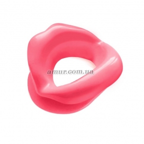 Кляп у формі губ Art of Sex - Gag lip, рожевий 0