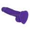 Реалістичний фалоімітатор Strap-On-Me Soft Realistic Dildo, фіолетовий - Size M 0