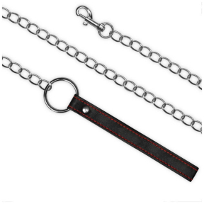 Регульований нашийник з повідцем Bondage Fetish Collar And Leash Set 0