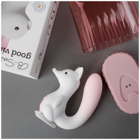 Вібратор B-Series Squirrel Smart Tail, з вакуумом, нагріванням та керуванням через додаток 3