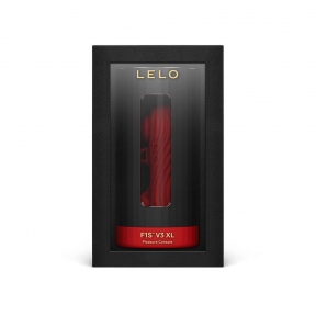 Смарт-мастурбатор LELO F1S V3 XL, красный, увеличенный, 2 мотора, 8 режимов, стимуляция звуковыми волнами 4