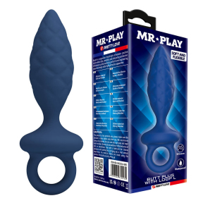 Анальна пробка «Mr. Play Butt Plug with Loop», Size L 7