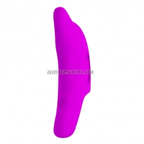 Насадка на палец с вибрацией Delphini Honey Finger, фиолетовая, 10 режимов 0