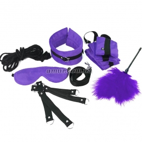 Набор БДСМ Art of Sex - Soft Touch BDSM Set, 9 предметов, фиолетовый 2