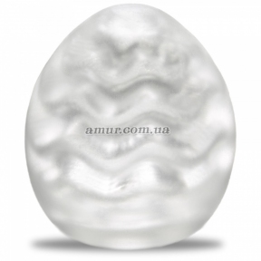 Мастурбатор-яйцо Tenga Egg Wavy II Cool с двойным волнистым рельефом и охлаждающим эффектом 2