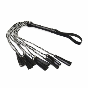Ажурная плеть из экокожи Art of Sex - Brianna 0