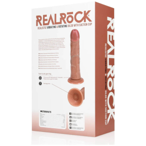 Реалистичный вибратор с вращением RealRock Vibrating and Rotating, 10 режимов 4