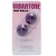 Вагінальні кульки «Vibratone Duo Balls Blistercard» фіолетові 0