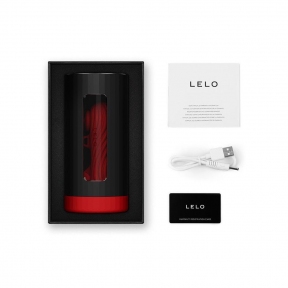 Смарт-мастурбатор LELO F1S V3 XL, красный, увеличенный, 2 мотора, 8 режимов, стимуляция звуковыми волнами 3