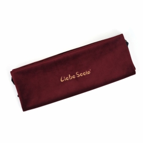 Оксамитовий мішечок для зберігання іграшок Liebe Seele Wine Red Large Storage Bag Oblong, 34х45 см 0