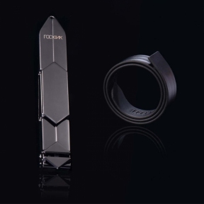 Регульована шльопанка LOCKINK Adjustable Slapper for Impact Play, чорна 3