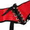 Трусы для страпона Sportsheets - SizePlus Red Lace Satin Corsette, с корсетной утяжкой 1