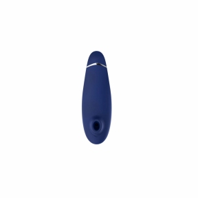 Вакуумный клиторальный стимулятор Womanizer Premium 2, синий, функции Autopilot и Smart Silence 0