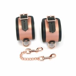 Поножі Liebe Seele Rose Gold Memory Ankle Cuffs, натуральна шкіра, рожеве золото 10