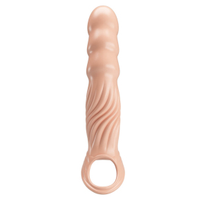 Удлиняющая насадка на член Pretty Love Adjustable Extender, 3 модуля 1