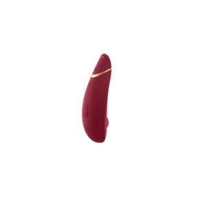 Вакуумний кліторальний стимулятор Womanizer Premium 2, бордовий, функції Autopilot та Smart Silence 2