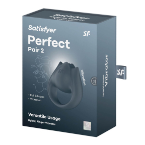 Вибратор на палец и эрекционное кольцо 2в1 Satisfyer Perfect Pair 2 6