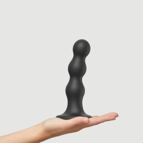 Фаллоимитатор Strap-On-Me Dildo Plug Balls, черный, L 0