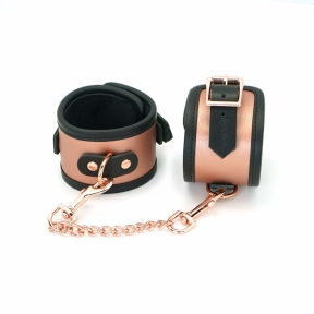 Поножі Liebe Seele Rose Gold Memory Ankle Cuffs, натуральна шкіра, рожеве золото 0