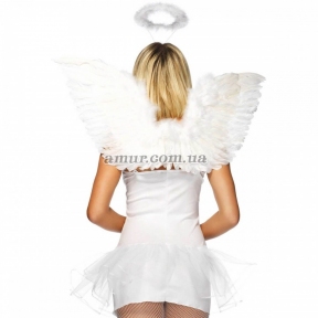 Аксессуары ангела крылья и нимб Leg Avenue Angel Accessory Kit 0