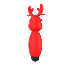 Мини-вибратор Sweet Play Mini Reindeer A10, красный 1