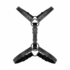 Портупея Bedroom Fantasies: Max Bondage Harness, чорна 0