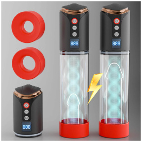 Автоматическая вакуумная помпа Boss Automatic Pump, прозрачная, 8 режимов, режим подсчета 0