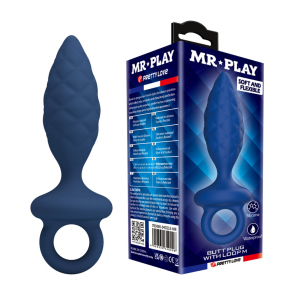 Анальна пробока «MR. Play, size M», синя 6