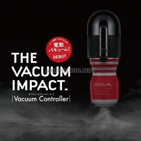 Вакуумная насадка Tenga Vacuum Controller с мастурбатором US Deep Throat Cup 2