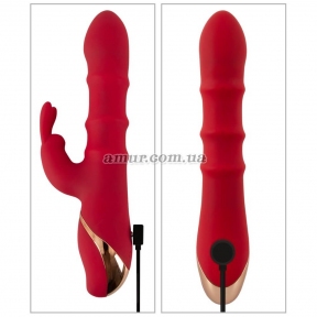 Вибратор-кролик «Rabbit Vibrator», с 3 подвижными кольцами, 10 режимов вибрации 7